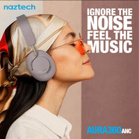 Aura 360 Anc Wireless Noisecancelling Over-The-Ear Headphons