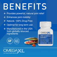 OmegaXL, Supplement Green-Lipped Mussel Oil - 60 Softgels.